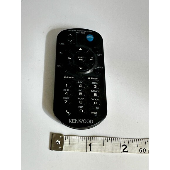 Kenwood Remote Control (RC-405) Replacement for Audio CD Player System - Black - Picture 5 of 5